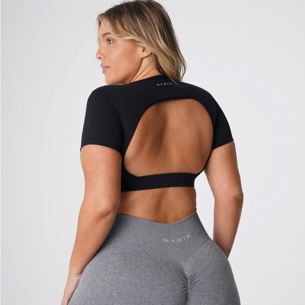 NVGTN Open Back Tee size S